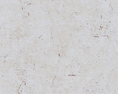 product image of Metta Faux Concrete Wallpaper in Grey and Red by BD Wall 563