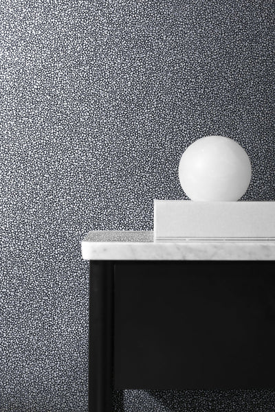 product image for Mica Texture Wallpaper in Smoke and Silver Glitter from the Essential Textures Collection by Seabrook Wallcoverings 33