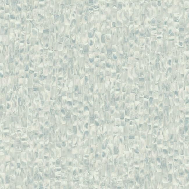 media image for Mother Of Pearl Peel & Stick Wallpaper in Grey Blue from the Stonecraft Collection by York Wallcoverings 225