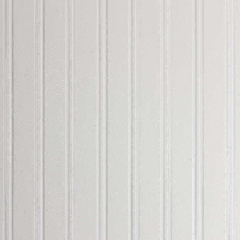 media image for Murph White Beadboard Paintable Wallpaper by Brewster Home Fashions 245