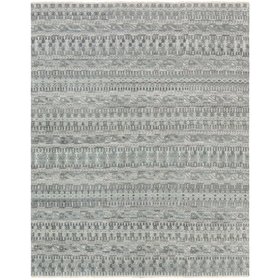 product image of Nobility NBI-2306 Hand Knotted Rug in Sage & Light Grey by Surya 528