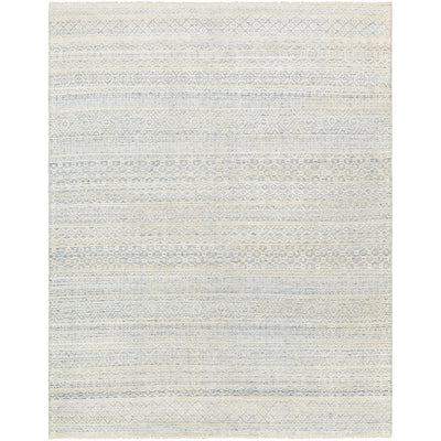 product image of Nobility NBI-2309 Hand Knotted Rug in Pale Blue & Ivory by Surya 54