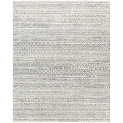 product image of Nobility NBI-2310 Hand Knotted Rug in Light Grey & Cream by Surya 572