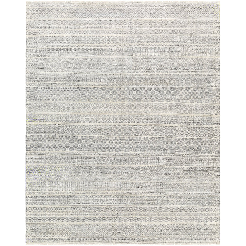 media image for Nobility NBI-2310 Hand Knotted Rug in Light Grey & Cream by Surya 223