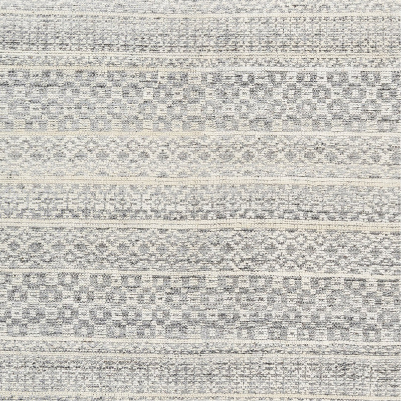 media image for Nobility NBI-2310 Hand Knotted Rug in Light Grey & Cream by Surya 224