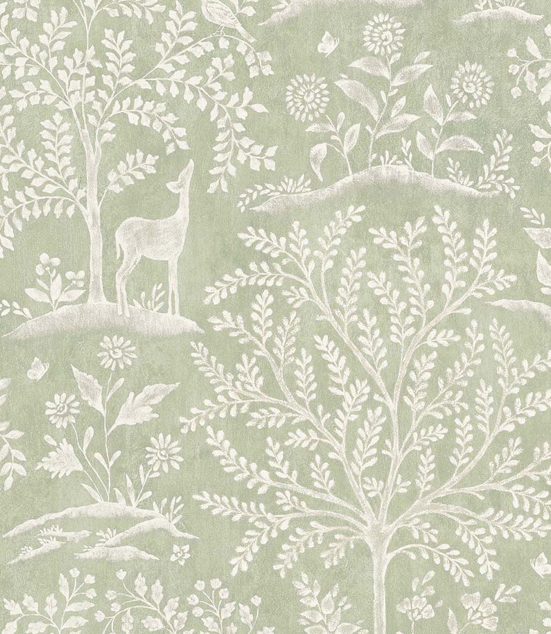 media image for Signature Forêt Eucalyptus Wallpaper by Nina Campbell 265