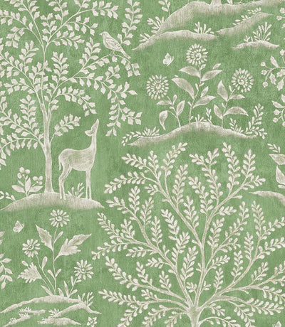 product image for Signature Forêt Emerald Wallpaper by Nina Campbell 0