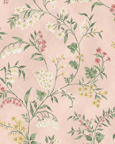 product image for Signature Almora Pink Wallpaper by Nina Campbell 65