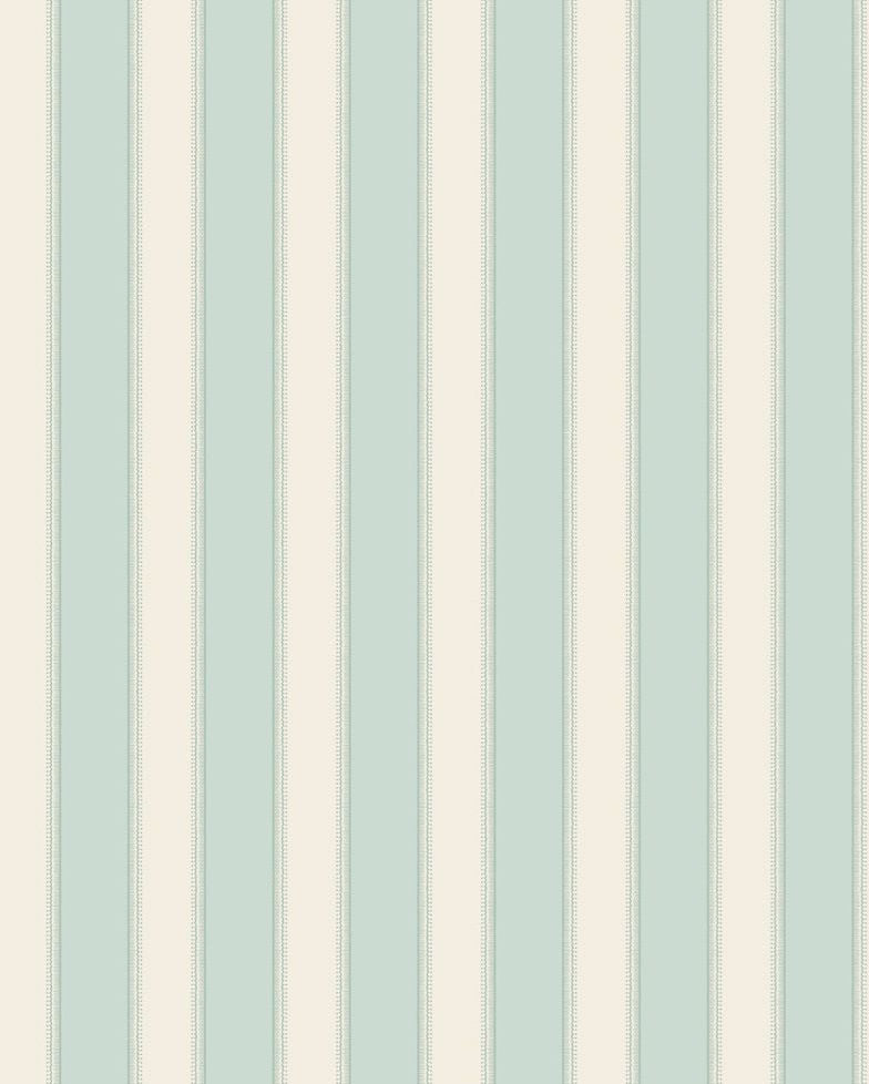 media image for Signature Sackville Stripe Aqua Wallpaper by Nina Campbell 227