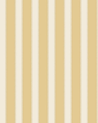 product image for Signature Sackville Stripe Yellow Wallpaper by Nina Campbell 11