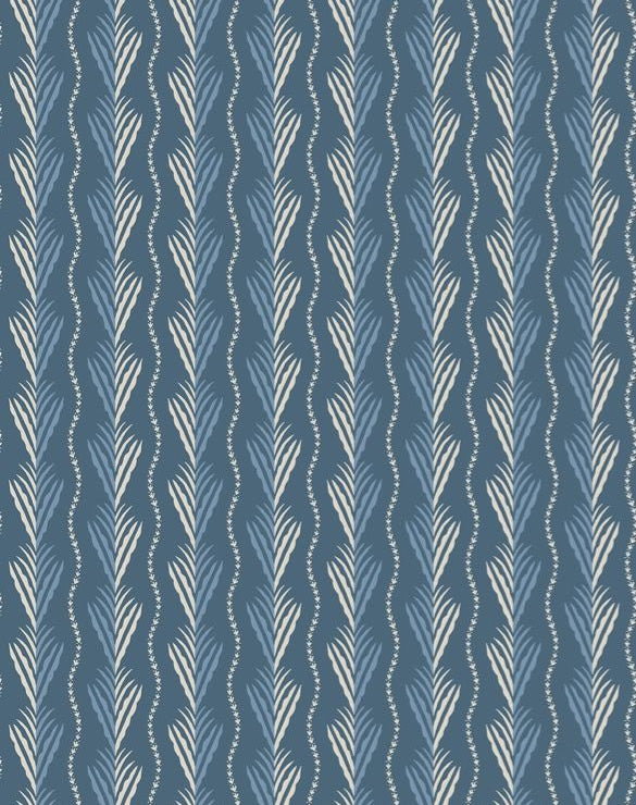 media image for Signature Meridor Indigo Wallpaper by Nina Campbell 260