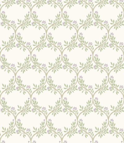 product image for Signature Arber Sage/Lilac Wallpaper by Nina Campbell 59