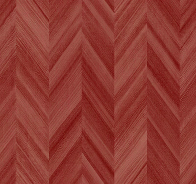 product image of Seesaw Wallpaper in Spell Struck Red from the Natural Digest Collection 564