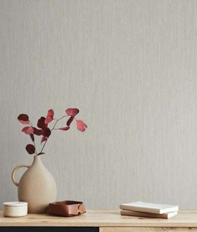 product image for Smooth as Silk Wallpaper in Fog Green from the Natural Digest Collection 15