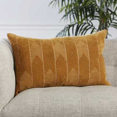 product image for Bourdelle Chevron Pillow in Beige by Jaipur Living 65