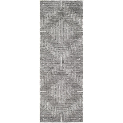 product image for Nepali NPI-2316 Rug in Black & Medium Gray by Surya 45