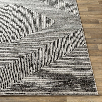 product image for Nepali NPI-2316 Rug in Black & Medium Gray by Surya 27