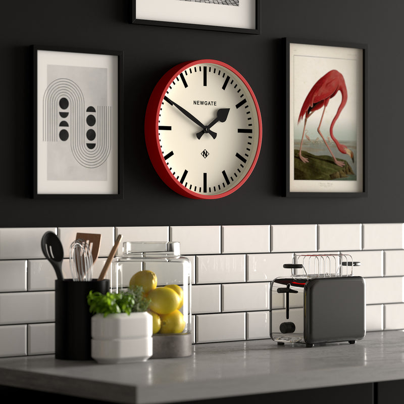 media image for Number Three Railway Wall Clock 263