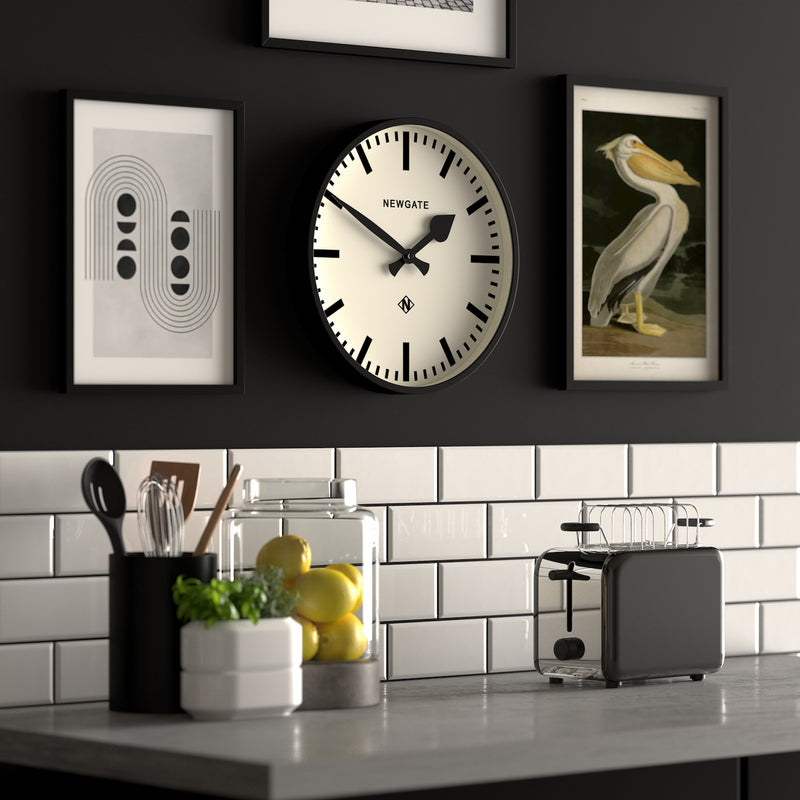 media image for Number Three Railway Wall Clock 286