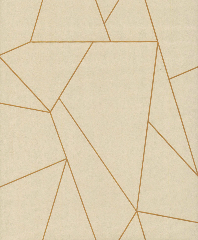 media image for Nazca Wallpaper in Pearl/Gold from the Modern Metals Second Edition 284