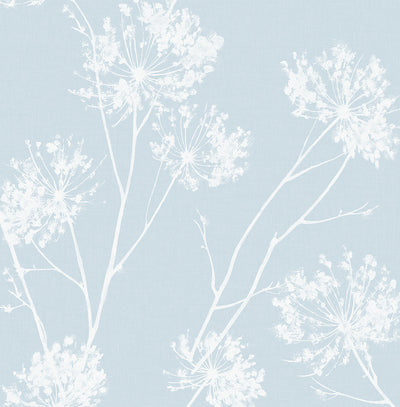 product image of One O'Clocks Peel-and-Stick Wallpaper in Light Blue 582