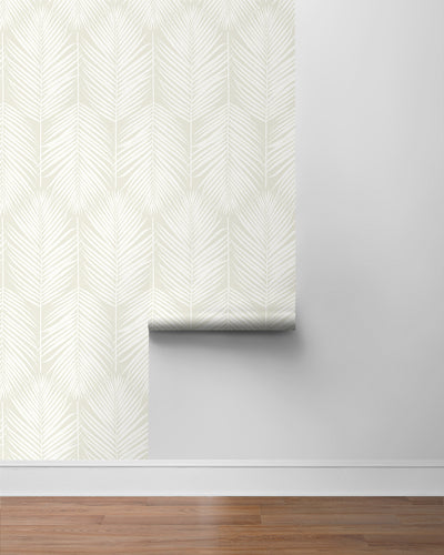 product image for Palm Silhouette Peel-and-Stick Wallpaper in Sea Salt 66