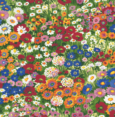 product image of Floral Meadow Peel-and-Stick Wallpaper in Multicolored 581