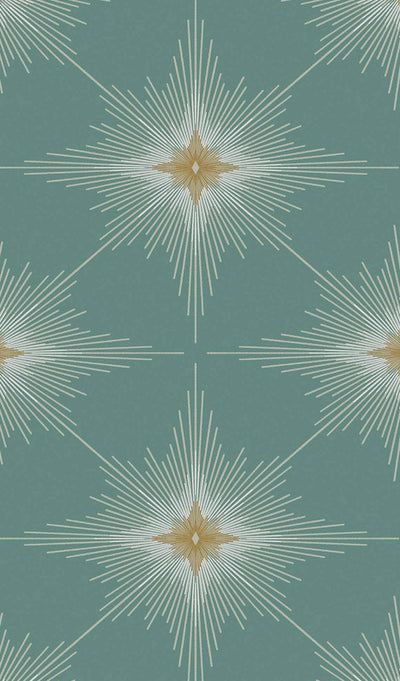 product image of Stellar Geo Peel & Stick Wallpaper in Seabreeze 583