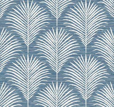 product image of Grassland Palm Peel & Stick Wallpaper in Blue Lagoon 560