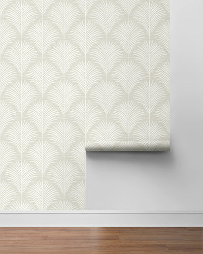 product image for Grassland Palm Peel & Stick Wallpaper in Sea Salt 59