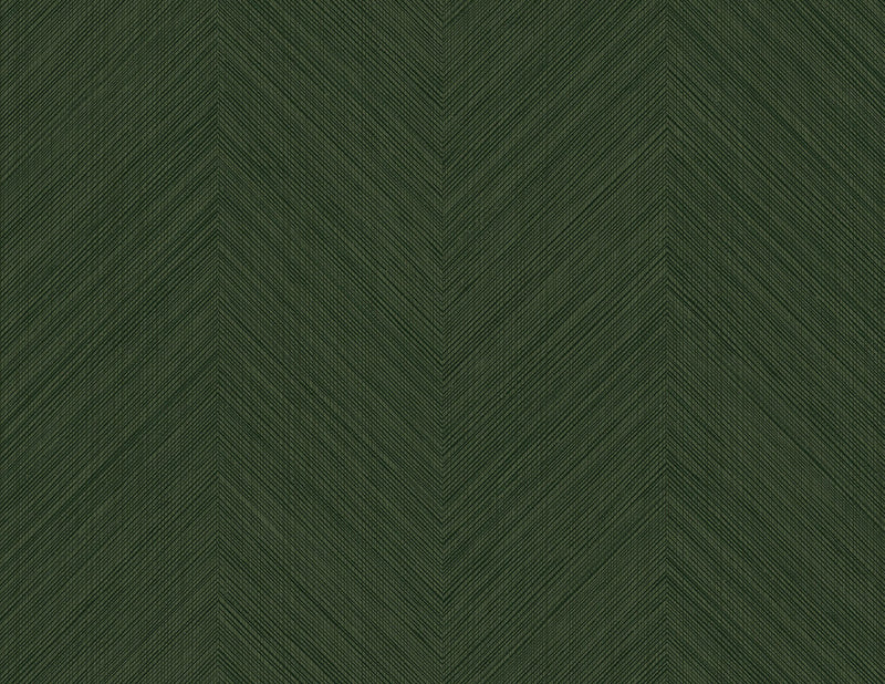 media image for Chevron Stripe Peel & Stick Wallpaper in Green 217