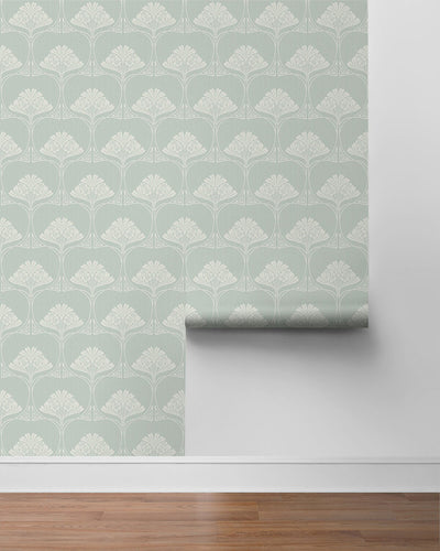 product image for Deco Floral Peel & Stick Wallpaper in Aloe Mist 79