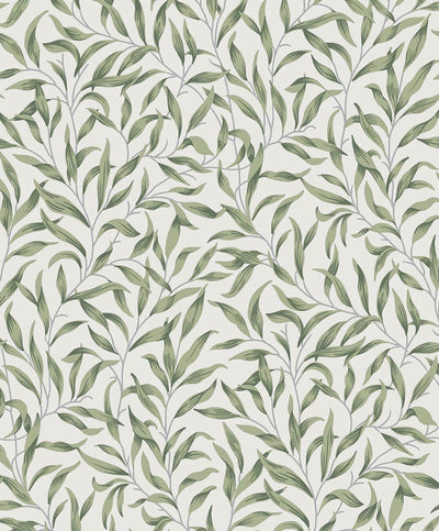 product image for Willow Trail Peel & Stick Wallpaper in Sprig Green 79