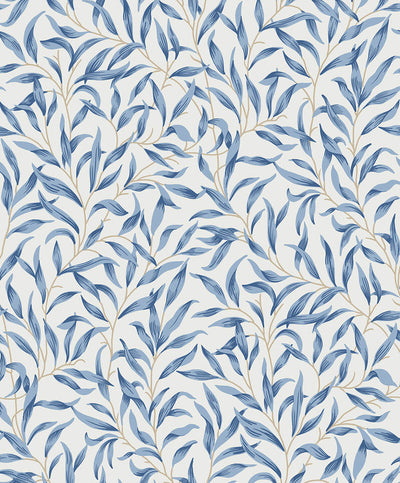 product image of Willow Trail Peel & Stick Wallpaper in Blue Lake 50