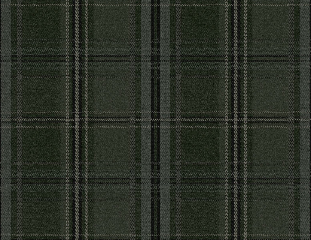 Shop Classic Plaid Peel & Stick Wallpaper in Evergreen | Burke Decor