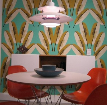 product image for Navajo Wallpaper in Turquoise design by Cavern Home 98