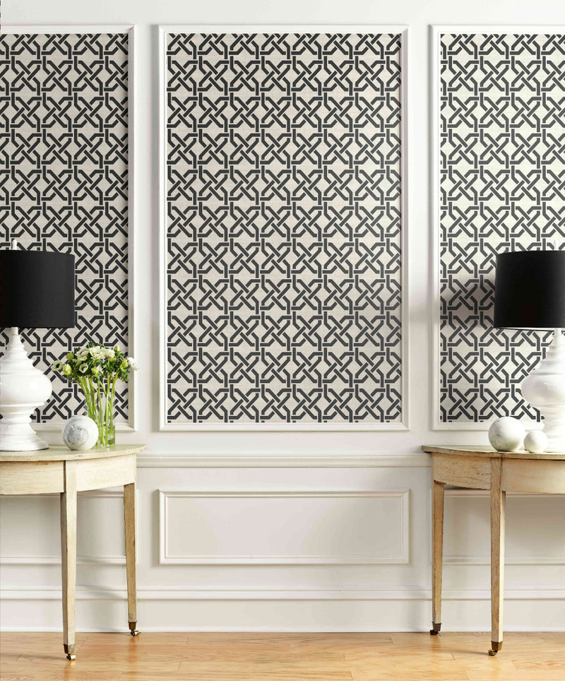 media image for Nouveau Trellis Wallpaper from the Nouveau Collection by Wallquest 271