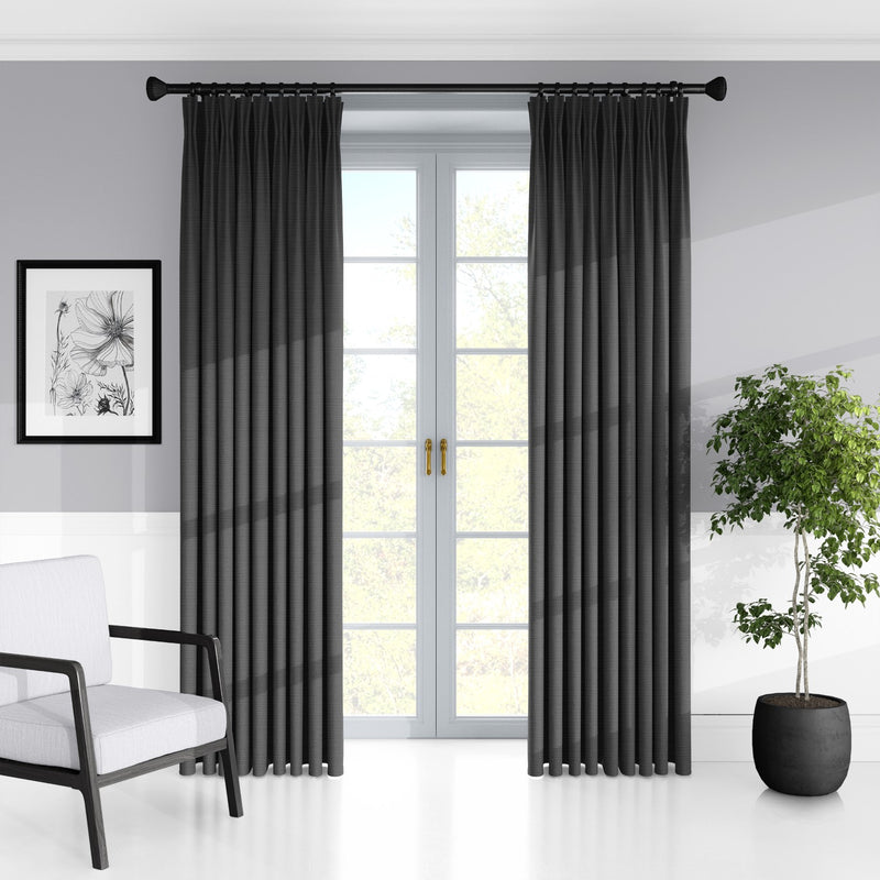 media image for Nova Charcoal Drapery 3 24