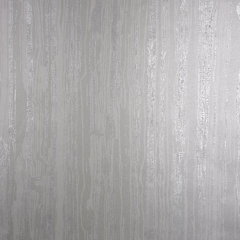 media image for Nova Faux Wood Wallpaper in Silver from the Polished Collection by Brewster Home Fashions 285