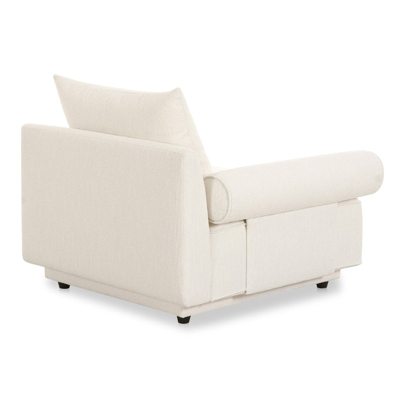 media image for Rosello Arm Facing Chair White 5 291