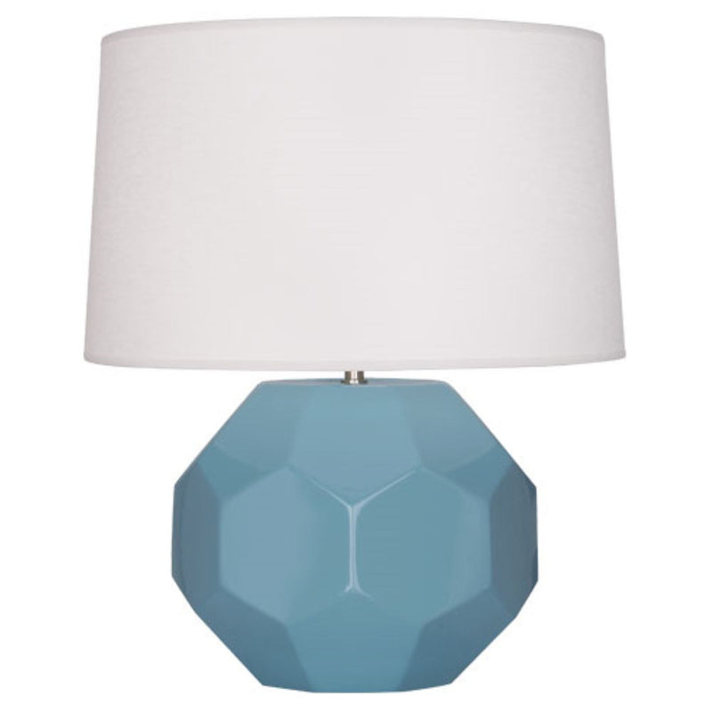 media image for steel blue franklin table lamp by robert abbey ra ob01 1 216