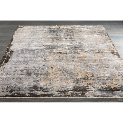 product image for Ocean OCE-2300 Hand Knotted Rug in Light Grey & Charcoal by Surya 20
