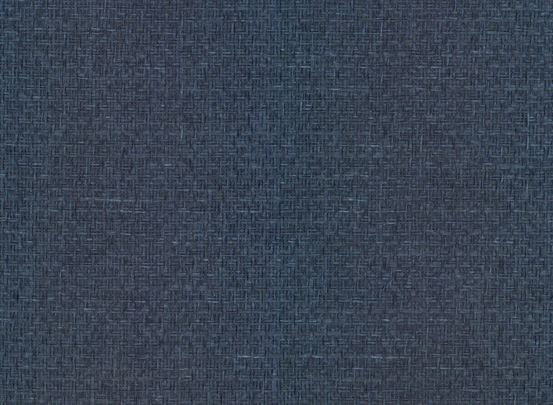 media image for Tatami Weave Wallpaper in Navy 24