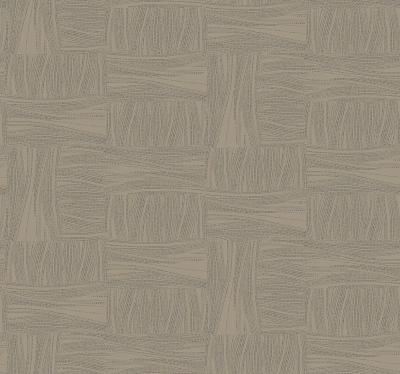 media image for Wicker Dot Wallpaper in Mocha 287