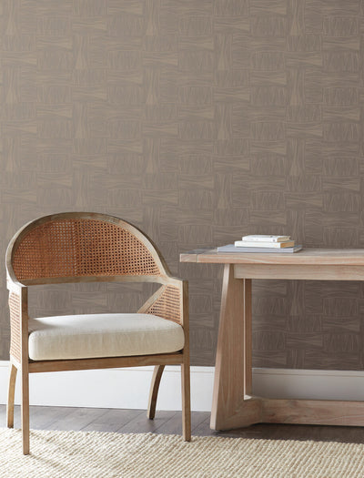 product image for Wicker Dot Wallpaper in Mocha 74