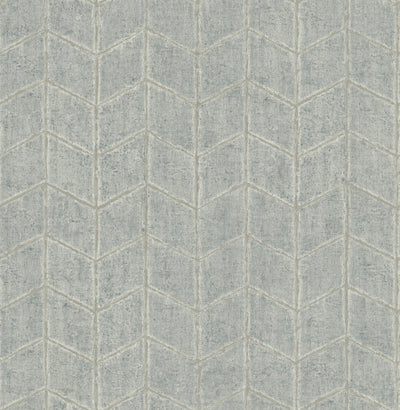 product image of Flatiron Geometric Wallpaper in Grey Sky 585