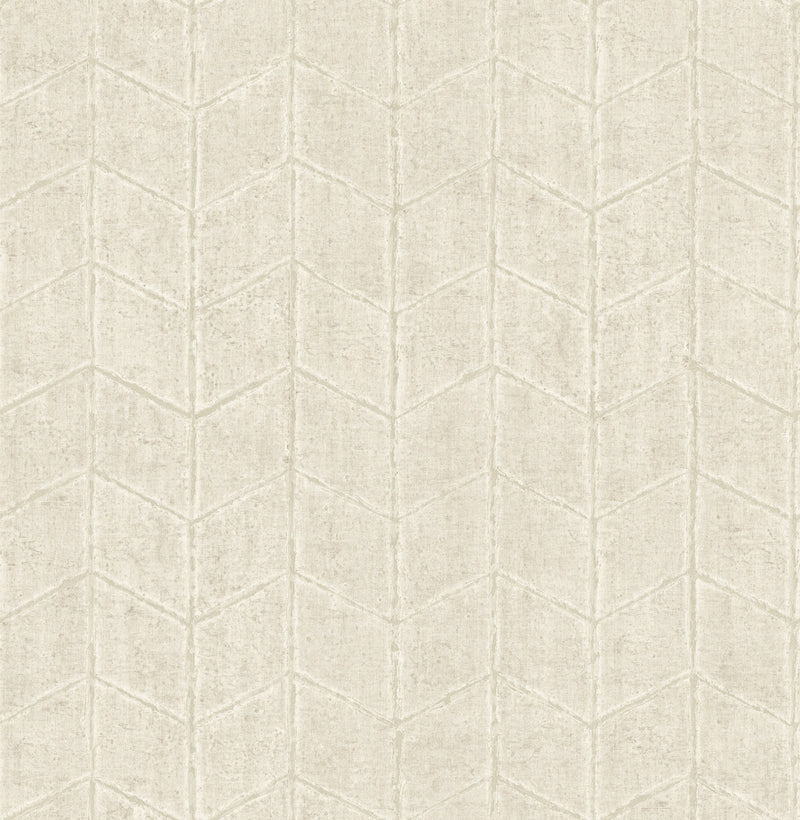 media image for Flatiron Geometric Wallpaper in Oyster 234