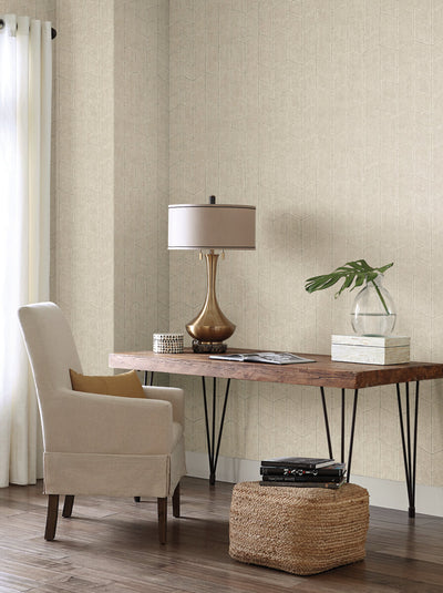 product image for Flatiron Geometric Wallpaper in Taupe 22