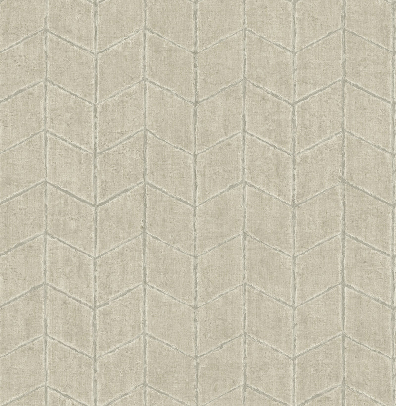 media image for Flatiron Geometric Wallpaper in Taupe 226