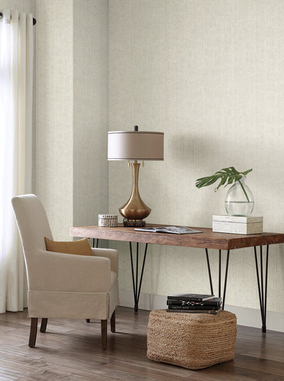 product image for Flatiron Geometric Wallpaper in Pearl Grey 69